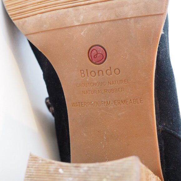 Blondo Suede Knee-High Boots - Picture 7 of 8